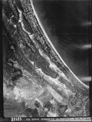 Aerial Photo of Rowes Bay Wetlands c.1941